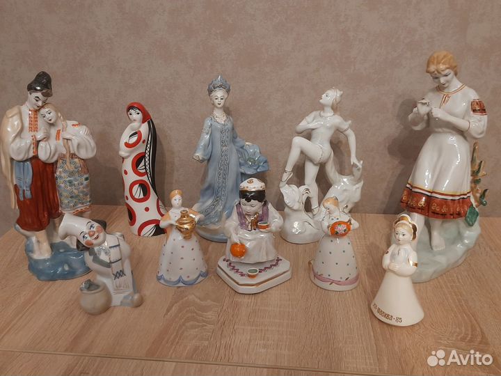 Фарфоровые статуэтки СССР