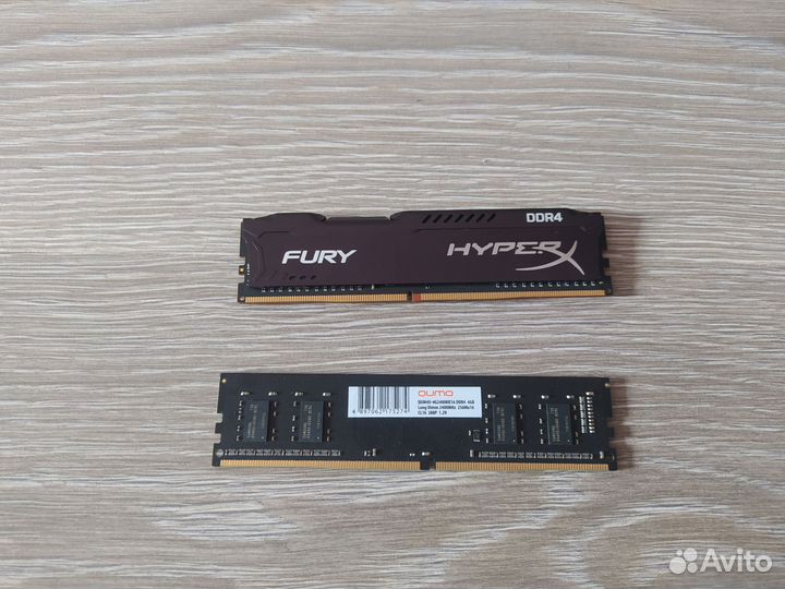 Оперативная память ddr4 HyperX, Qumo