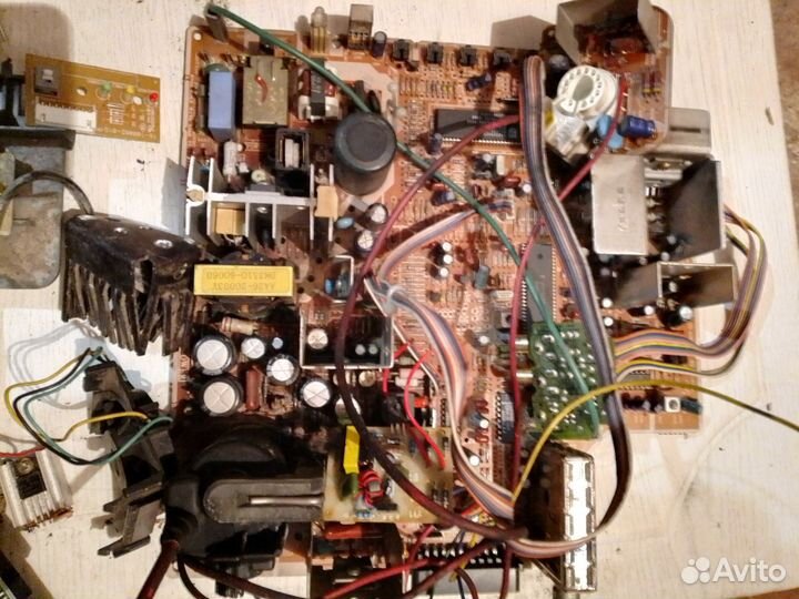 Радиодетали б/у около 5 кг