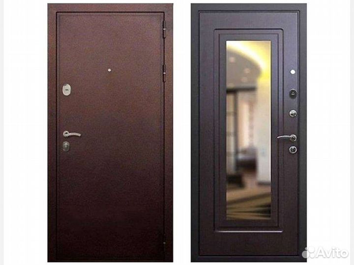 Входная дверь REX 5А-Зеркало Венге