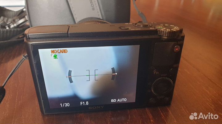 Компактный фотоаппарат sony rx100