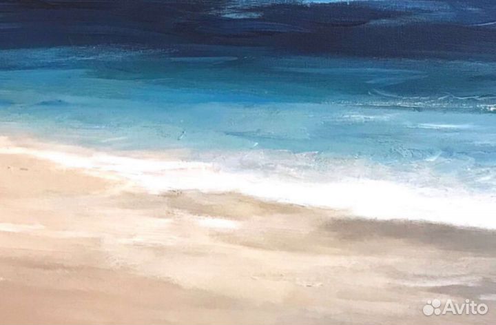 Картина в морском стиле пейзаж на холсте