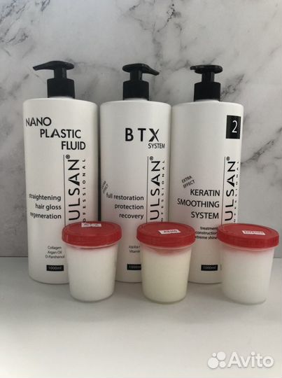 Кератин/ботокс/нанопластика розлив