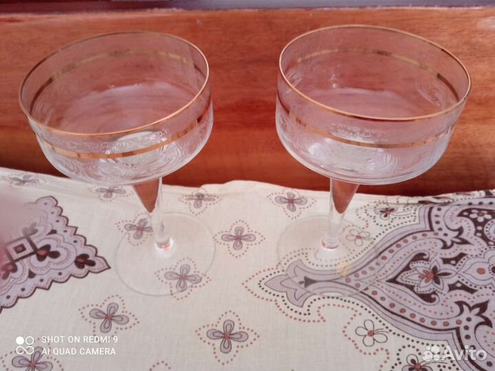 Креманки СССР хрусталь