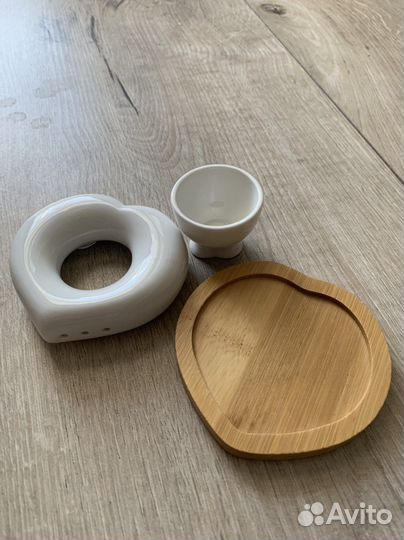 Подставка для яиц+солонка Lefard