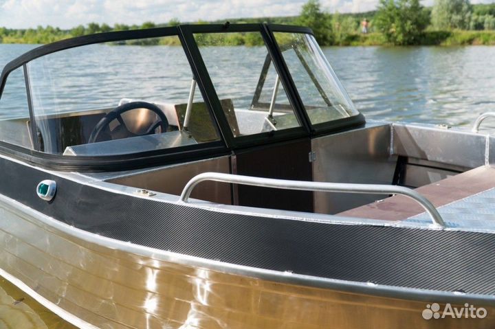 Алюминиевый моторный катер Тактика-460 dcм