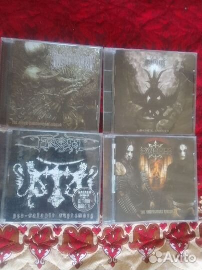 Музыкальные cd диски black metal