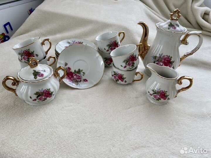 Кофейный сервиз cameo япония 6 персон