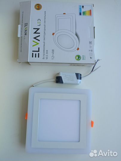 Встраиваемый светильник светодиод с подсветVLS-304