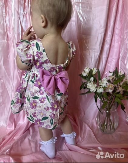 Платье для девочки 74 размер новое