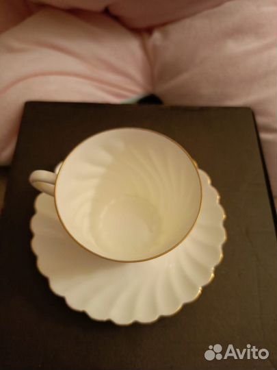 Кофейная пара лфз костяной фарфор