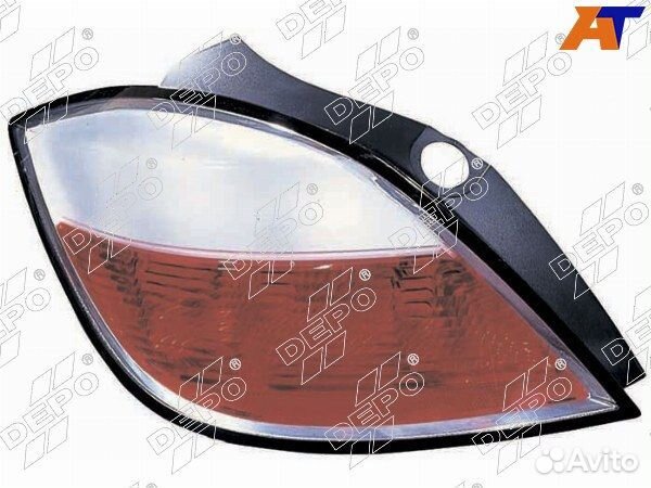 Фонарь задний opel astra, opel astra H 04-14