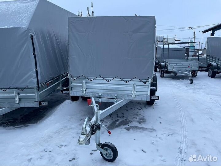 Прицeп для дaчи. Кузов 2,4х1,2.мзса