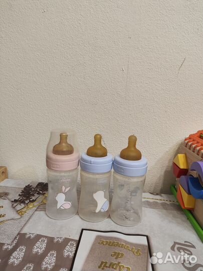 Бутылочки авент, чикко, Авент натурэль