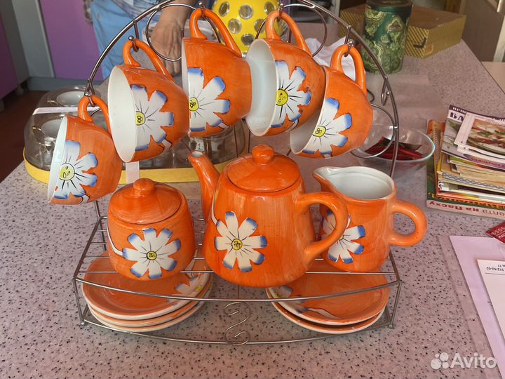 Чайный сервиз 5 пар