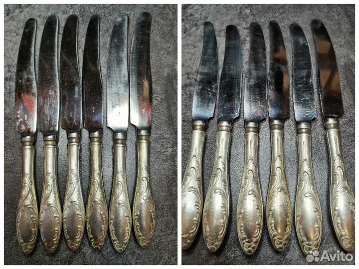 Ложки,вилки,ножи,половник,блюдо СССР мельхиор