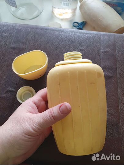 Фляжка СССР пластмассовая