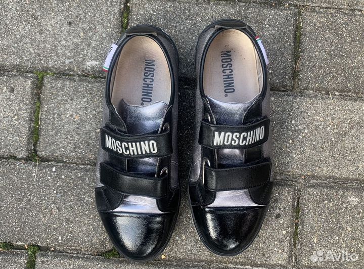 Ботинки кеды moschino 35.5