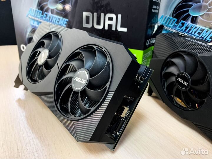 Видеокарта Asus Dual GeForce GTX 1660 Super 6Gb