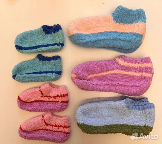 Вязанные следки, носки