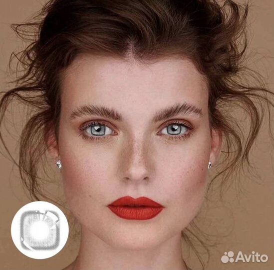 Линзы цветные квадратные