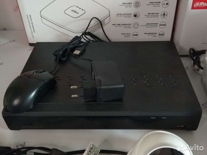 Комплект видеонаблюдения 24 Камеры IP/CVI/mic IP66