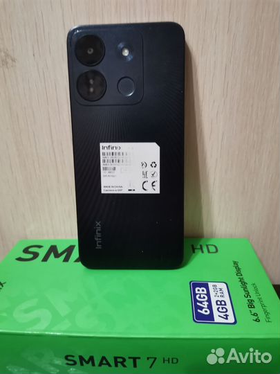 Infinix SMART 7 hd 2 64 гб