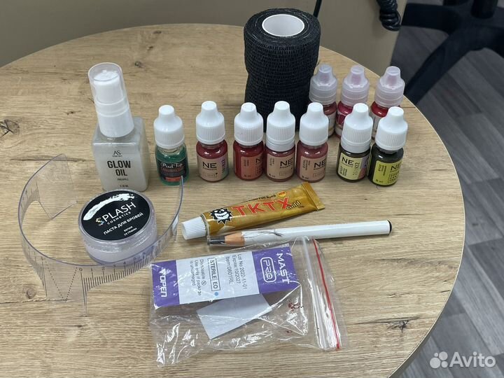Набор для перманентного макияжа и тату