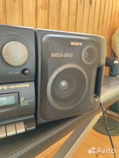 Кассетный магнитофон sony cfs-w455s