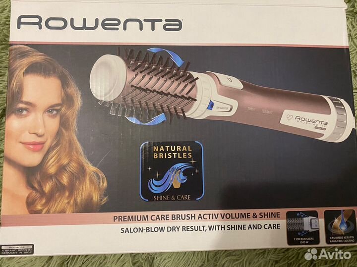 Фен щетка rowenta brush activ premium care