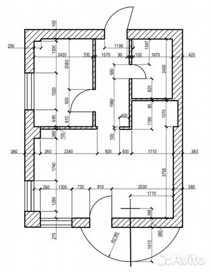Чертежник удаленно автокад