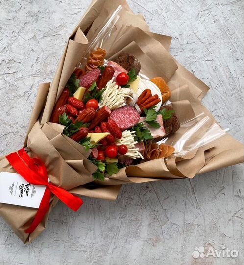 Мужские букеты съедобные