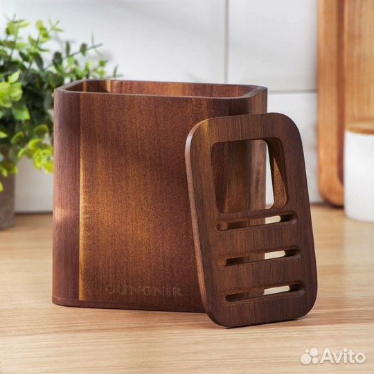 Подставка для кухонных принадлежностей и столовых