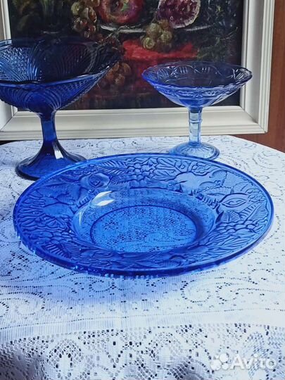 Вазы, блюдо винтаж СССР