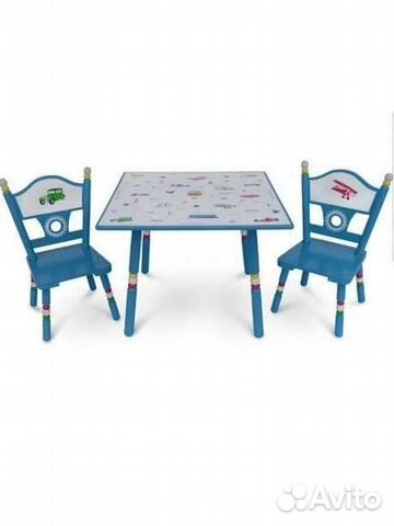 Детский стол и стул комплект
