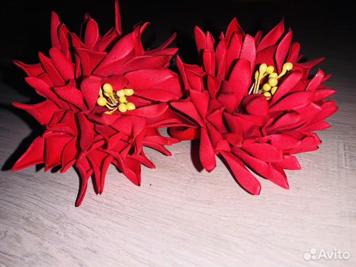 Резинки для волос ручной работы