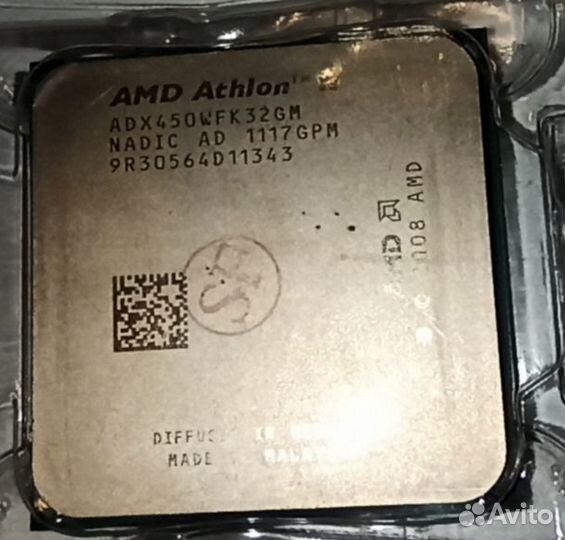 Athlon II x3 450 socket AM3