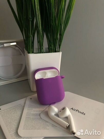 AirPods 2 Premium+ / Гарантия + Чехол