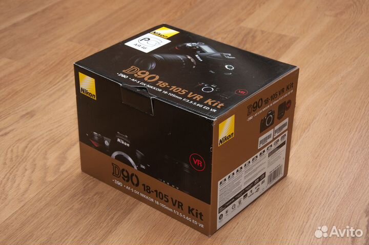 Фотоаппарат Nikon D90 - полный комплект