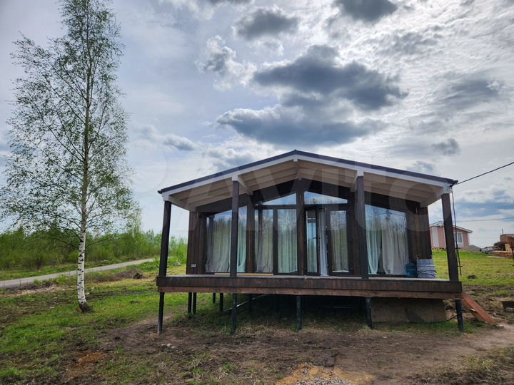 Дом 67 м² на участке 8 сот.