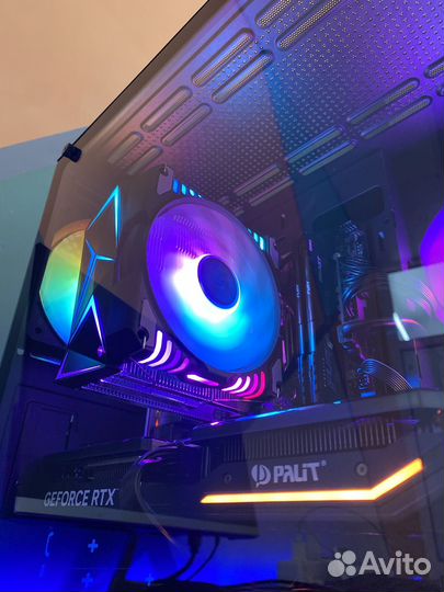 Игровой пк RTX 4070/ i5-12400f / 32 Gb DDR4 / SSD