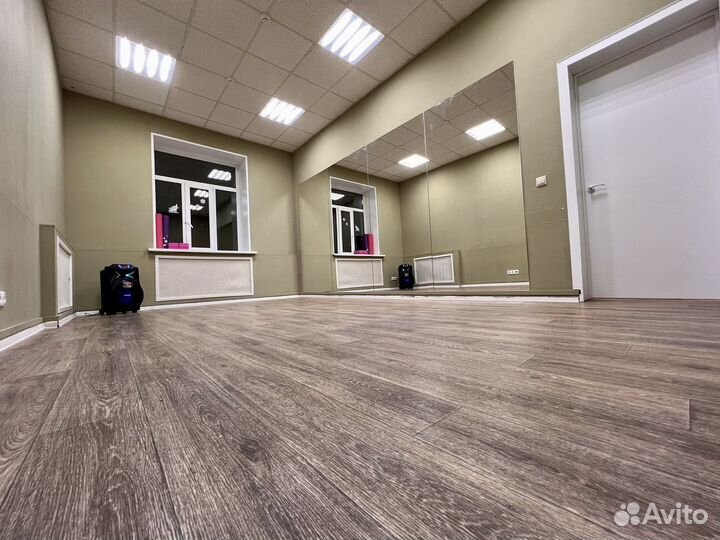 Аренда зала (почасовая) для танцев, фитнеса, йоги