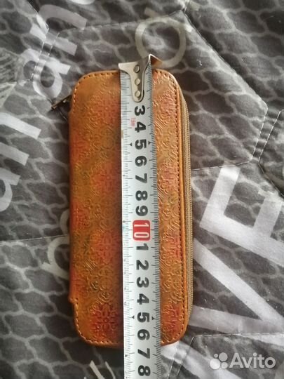 Пенал кожаный