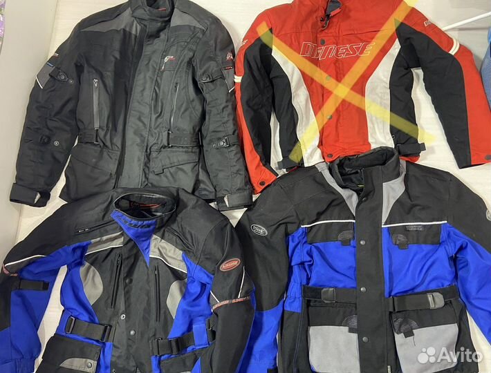 Мото куртки текстиль