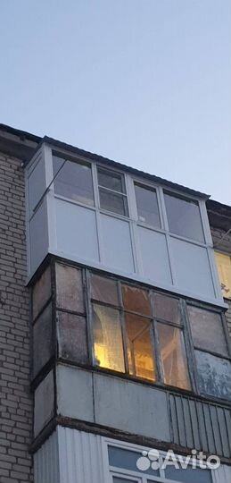 Пвх балкон с ламинацией