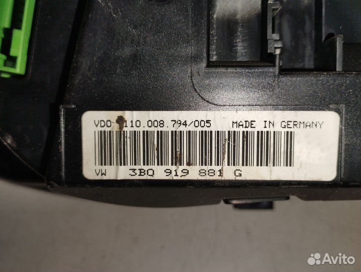 Панель приборов VW Passat B5