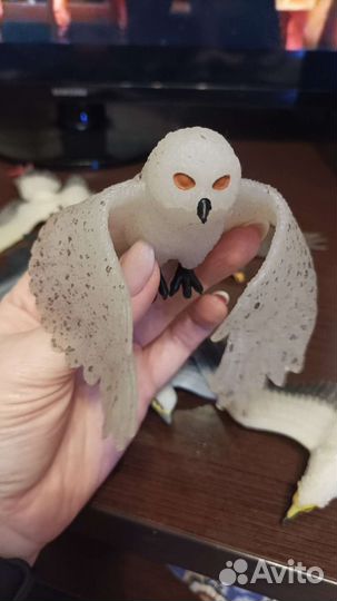 Коллекция силиконовых птиц