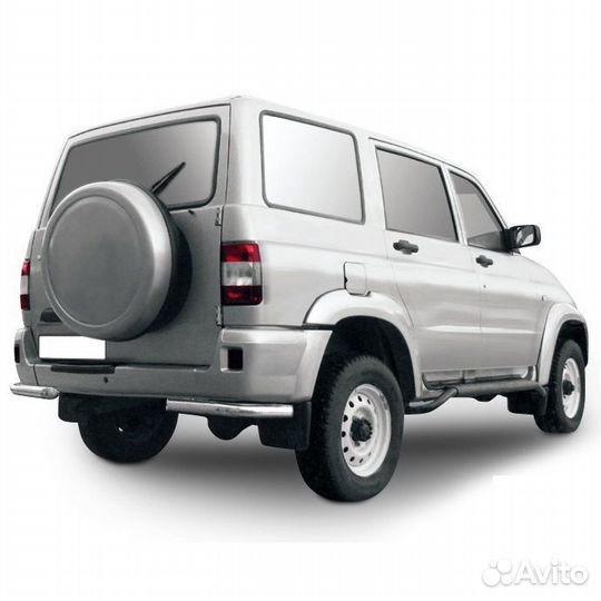 Защита заднего бампера UAZ patriot