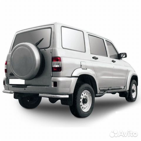 Защита заднего бампера UAZ patriot