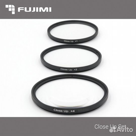 Фильтр Fujimi 49-58 macro close up set(+1+2+4)